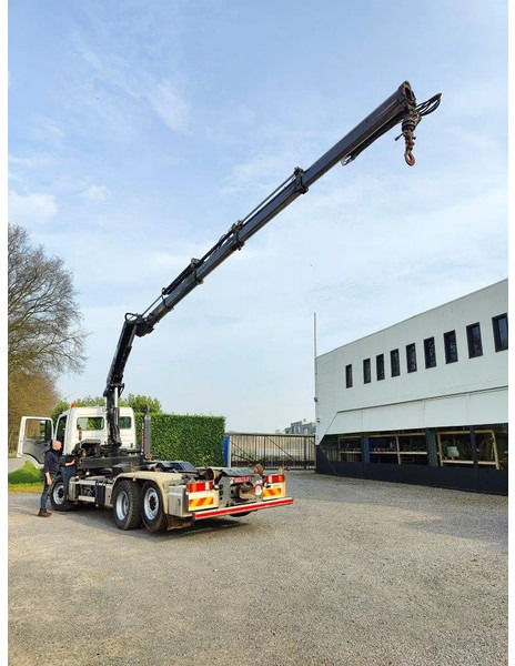 Mercedes-Benz Axor 2536 Euro5 container multilift crane HIAB 220 - 후크 리프트 트럭, 크레인 트럭 : 사진 5 Mercedes-Benz Axor 2536 Euro5 container multilift crane HIAB 220 - 후크 리프트 트럭, 크레인 트럭 : 사진 5