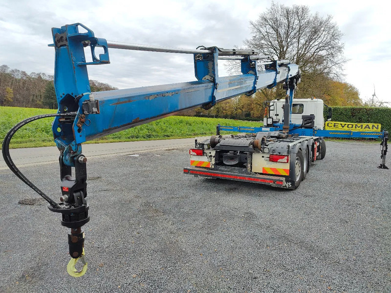 Scania P360 8x2 Tridem container Crane HIAB 244 - 후크 리프트 트럭, 크레인 트럭 : 사진 3 Scania P360 8x2 Tridem container Crane HIAB 244 - 후크 리프트 트럭, 크레인 트럭 : 사진 3