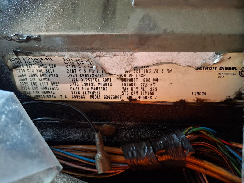 Detroit 6067GK62 60-serie - 엔진 : 사진 5 Detroit 6067GK62 60-serie - 엔진 : 사진 5