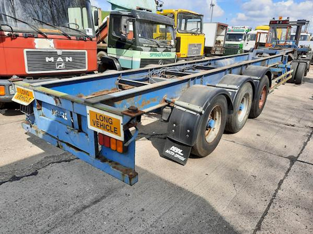 MC ELVANEY MOTORS LTD 40FT - 컨테이너 운반 장치/ 스와프 보디 세미 트레일러 : 사진 1 MC ELVANEY MOTORS LTD 40FT - 컨테이너 운반 장치/ 스와프 보디 세미 트레일러 : 사진 1