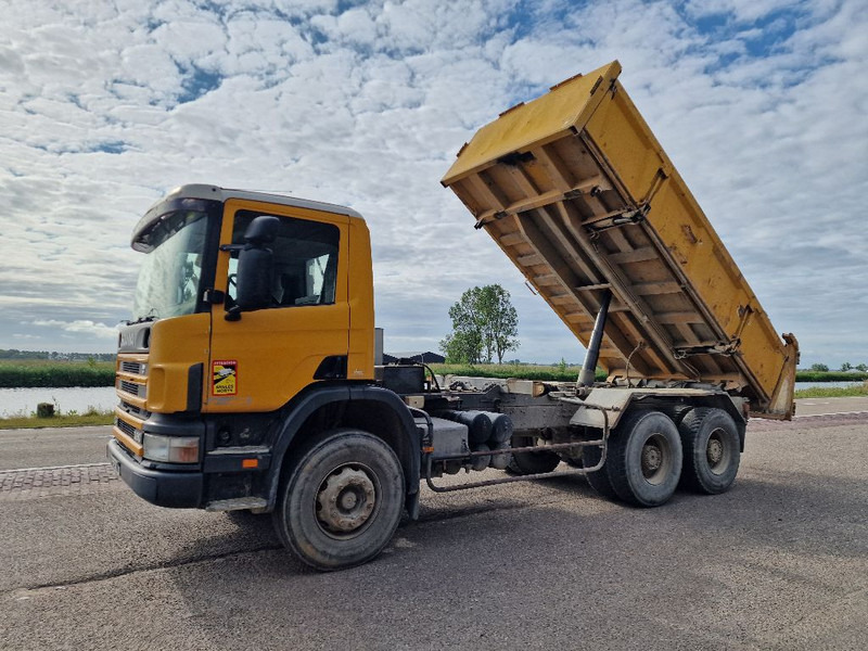 Scania P 124 CB 360 6x4 - 덤프트럭 : 사진 1 Scania P 124 CB 360 6x4 - 덤프트럭 : 사진 1