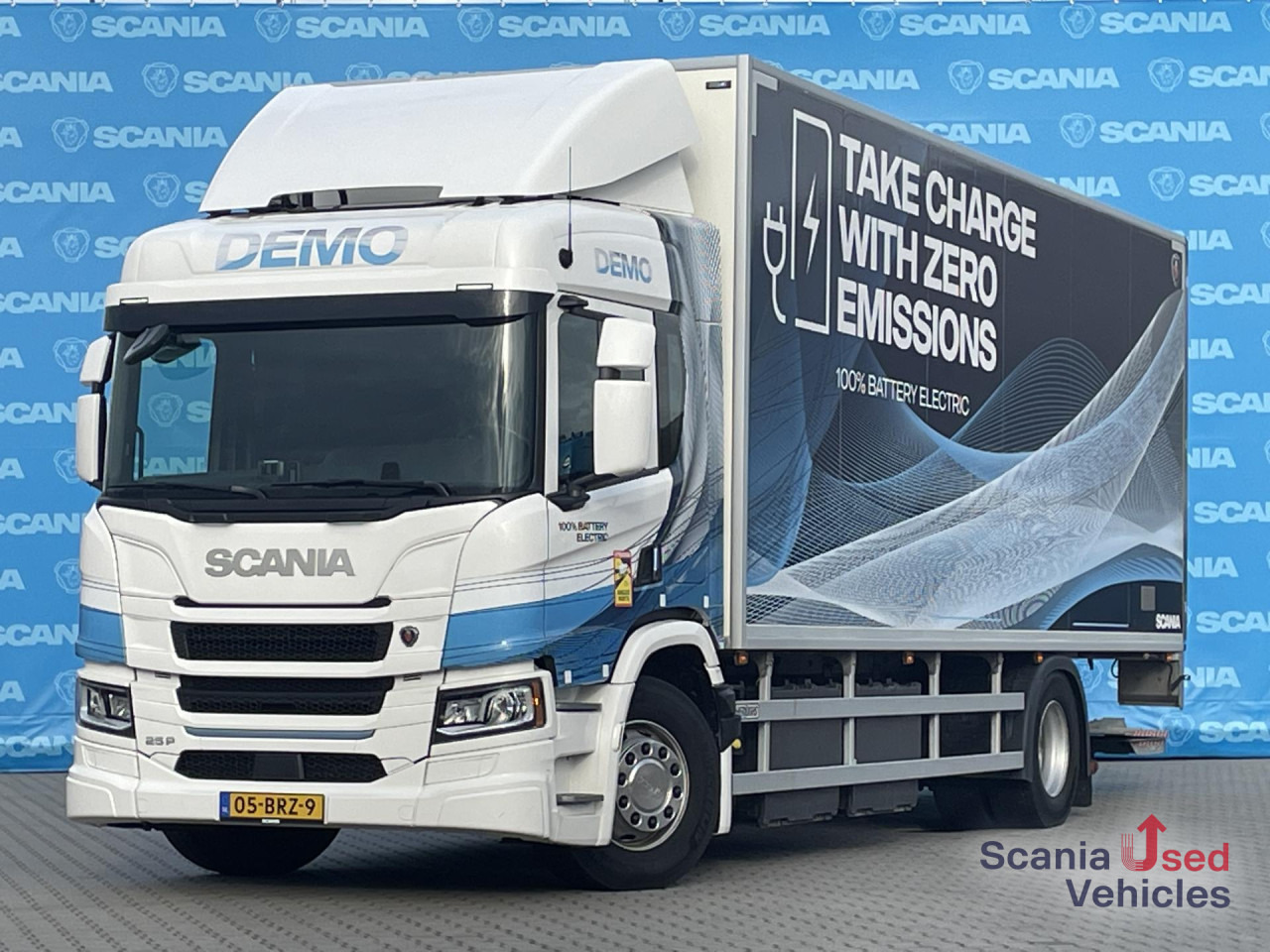 SCANIA 25P BEV B4x2NA ELECTRIC TAIL LIFT 2.5T 760X250X264 - 박스 트럭, 전기 트럭 : 사진 1 SCANIA 25P BEV B4x2NA ELECTRIC TAIL LIFT 2.5T 760X250X264 - 박스 트럭, 전기 트럭 : 사진 1