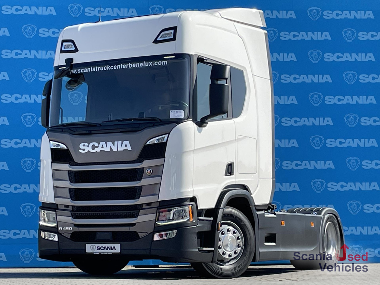 SCANIA R 450 A4x2LA DIFF-L RETARDER 8T PTO P-AIRCO ACC - 트랙터 유닛 : 사진 1 SCANIA R 450 A4x2LA DIFF-L RETARDER 8T PTO P-AIRCO ACC - 트랙터 유닛 : 사진 1