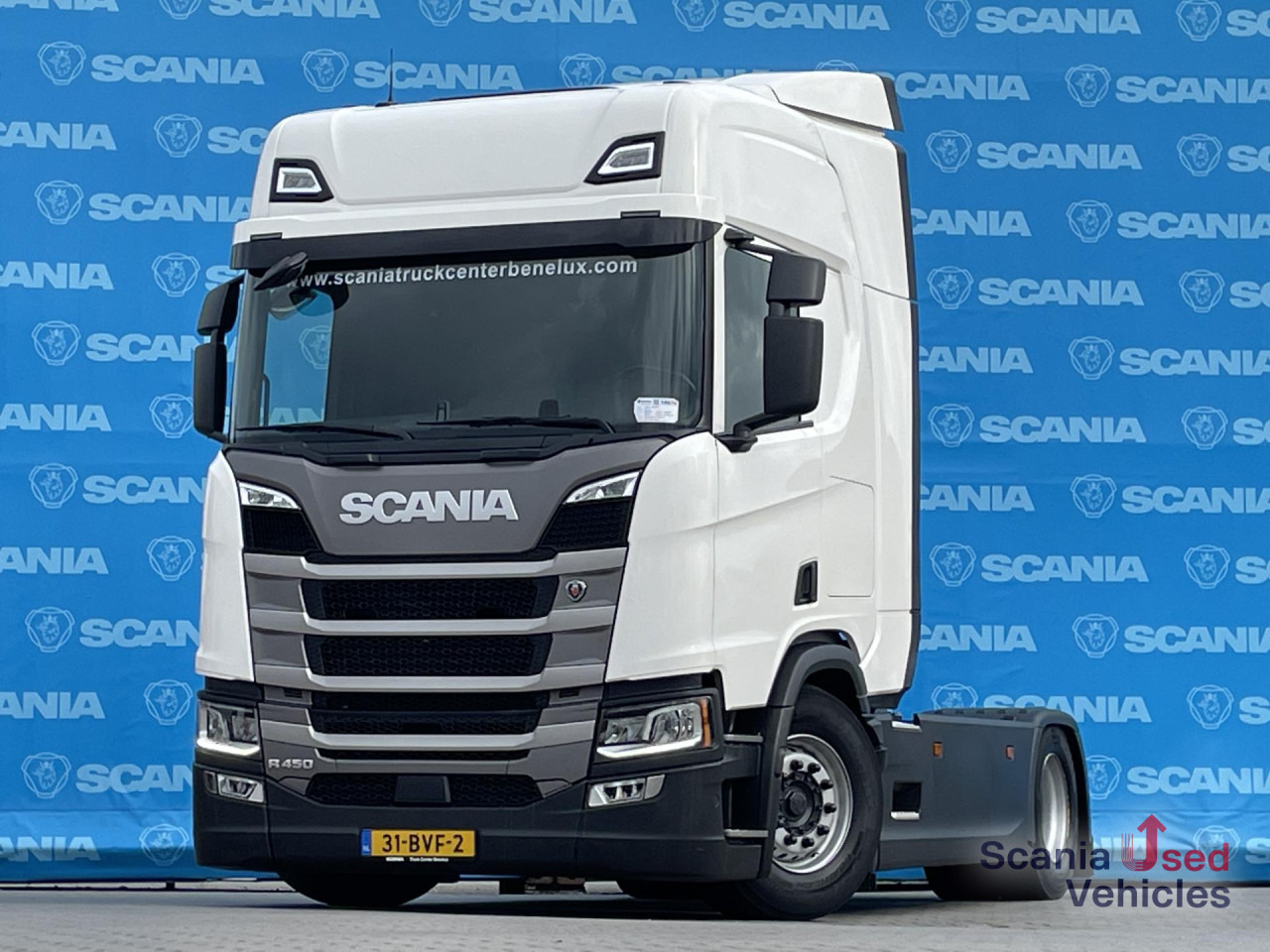 SCANIA R 450 A4x2NB DIFF-L RETARDER FULL AIR P-AIRCO ACC - 트랙터 유닛 : 사진 1 SCANIA R 450 A4x2NB DIFF-L RETARDER FULL AIR P-AIRCO ACC - 트랙터 유닛 : 사진 1