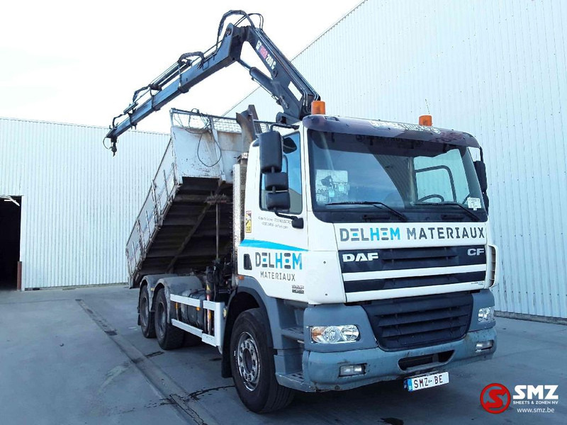 DAF 85 CF 380 Hiab 200-3 No remote tractor-tipper - 덤프트럭, 크레인 트럭 : 사진 1 DAF 85 CF 380 Hiab 200-3 No remote tractor-tipper - 덤프트럭, 크레인 트럭 : 사진 1