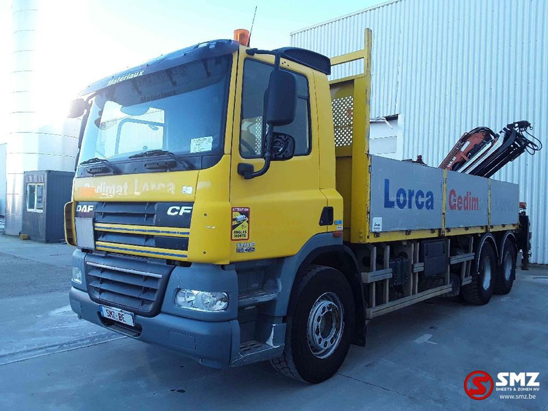 DAF 85 CF 460 Atlas 165.2E-A4 - 드롭사이드/ 플랫베드 트럭, 크레인 트럭 : 사진 3 DAF 85 CF 460 Atlas 165.2E-A4 - 드롭사이드/ 플랫베드 트럭, 크레인 트럭 : 사진 3