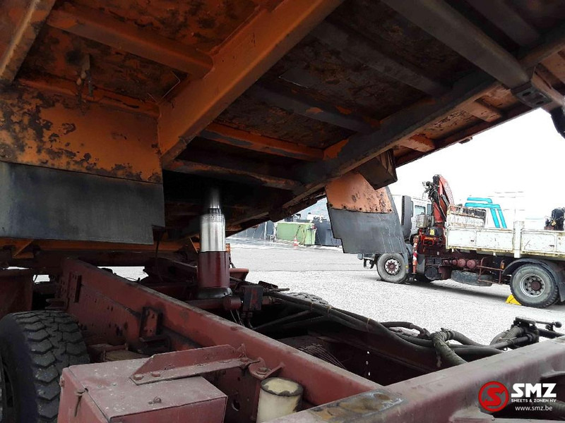덤프트럭, 크레인 트럭 Iveco Magirus 170.23 hiab 071 : 사진 12