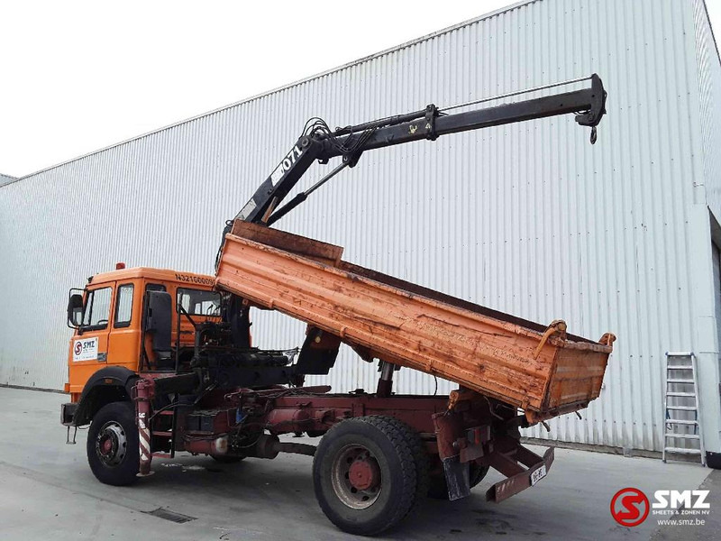덤프트럭, 크레인 트럭 Iveco Magirus 170.23 hiab 071 : 사진 9