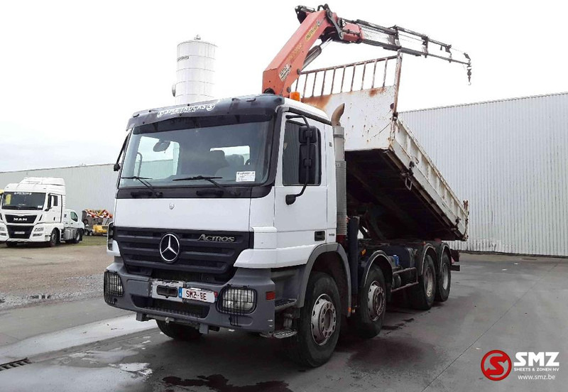 Mercedes-Benz Actros 4144 palfinber pk2002/4Ext remote - 덤프트럭, 크레인 트럭 : 사진 3 Mercedes-Benz Actros 4144 palfinber pk2002/4Ext remote - 덤프트럭, 크레인 트럭 : 사진 3
