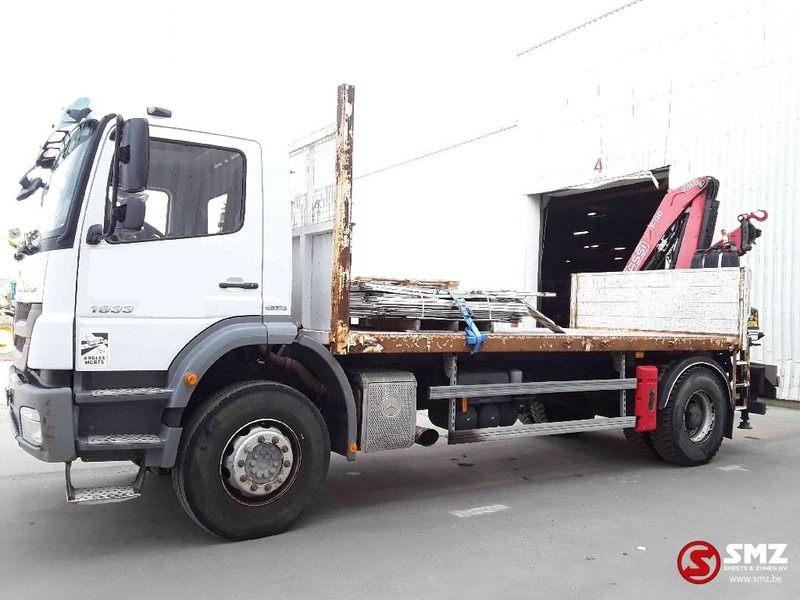 Mercedes-Benz Axor 1833 Fassi f 110a 284000km airco TOP condition - 드롭사이드/ 플랫베드 트럭, 크레인 트럭 : 사진 5 Mercedes-Benz Axor 1833 Fassi f 110a 284000km airco TOP condition - 드롭사이드/ 플랫베드 트럭, 크레인 트럭 : 사진 5