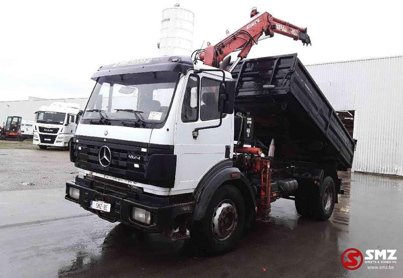 Mercedes-Benz SK 1824 lames grue Atlas Ak 80-1 - 덤프트럭, 크레인 트럭 : 사진 3 Mercedes-Benz SK 1824 lames grue Atlas Ak 80-1 - 덤프트럭, 크레인 트럭 : 사진 3