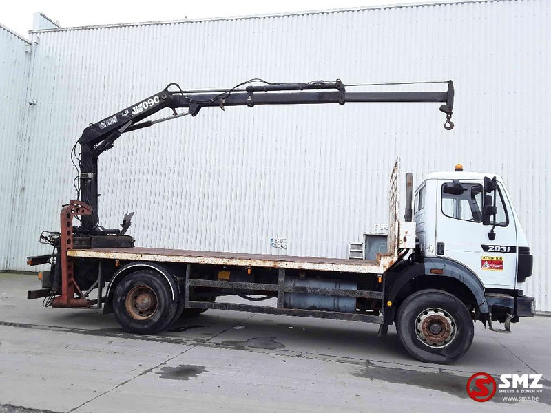 Mercedes-Benz SK 1831 hiab 090 lames - 드롭사이드/ 플랫베드 트럭, 크레인 트럭 : 사진 4 Mercedes-Benz SK 1831 hiab 090 lames - 드롭사이드/ 플랫베드 트럭, 크레인 트럭 : 사진 4