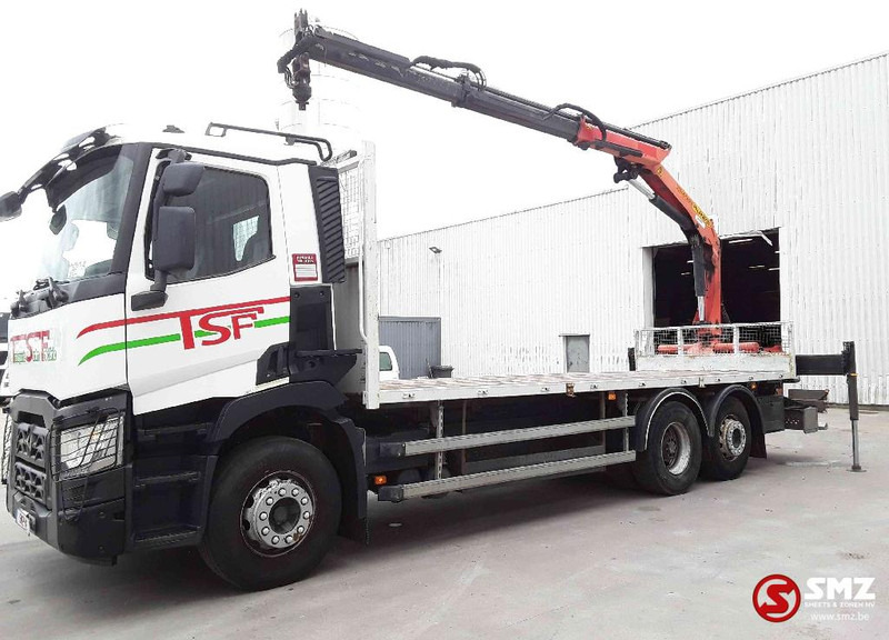 Renault C 430 palfinger pk 1001 remote - 드롭사이드/ 플랫베드 트럭, 크레인 트럭 : 사진 5 Renault C 430 palfinger pk 1001 remote - 드롭사이드/ 플랫베드 트럭, 크레인 트럭 : 사진 5