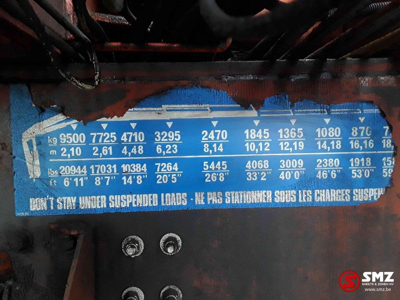 드롭사이드/ 플랫베드 트럭, 크레인 트럭 Renault CBH 280 fassi : 사진 10