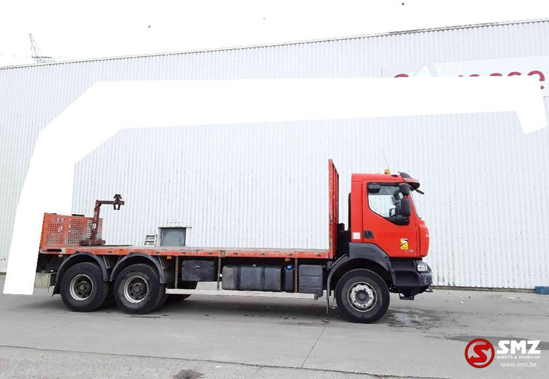 Renault Kerax 430 6x4 lames steel - 드롭사이드/ 플랫베드 트럭, 크레인 트럭 : 사진 4 Renault Kerax 430 6x4 lames steel - 드롭사이드/ 플랫베드 트럭, 크레인 트럭 : 사진 4