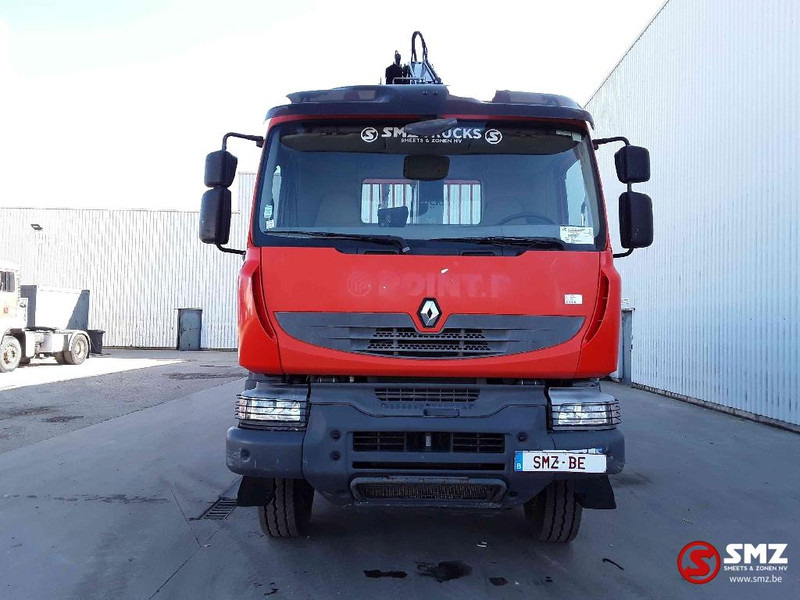 Renault Kerax 430 Hiab 166 E 4 remote - 드롭사이드/ 플랫베드 트럭, 크레인 트럭 : 사진 2 Renault Kerax 430 Hiab 166 E 4 remote - 드롭사이드/ 플랫베드 트럭, 크레인 트럭 : 사진 2