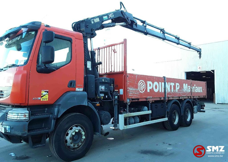 Renault Kerax 430 Hiab 166 E 4 remote - 드롭사이드/ 플랫베드 트럭, 크레인 트럭 : 사진 5 Renault Kerax 430 Hiab 166 E 4 remote - 드롭사이드/ 플랫베드 트럭, 크레인 트럭 : 사진 5