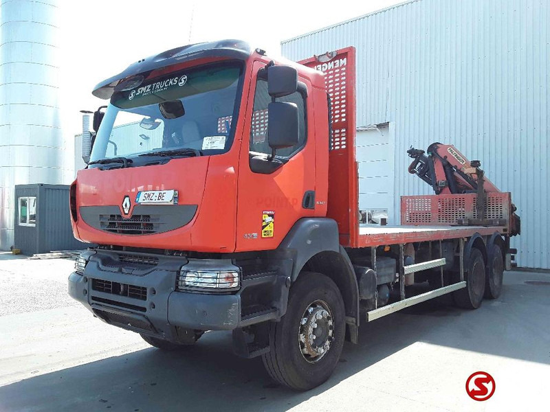 Renault Kerax 430 Palfinger Pk18002 - 드롭사이드/ 플랫베드 트럭, 크레인 트럭 : 사진 3 Renault Kerax 430 Palfinger Pk18002 - 드롭사이드/ 플랫베드 트럭, 크레인 트럭 : 사진 3