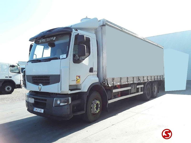 Renault Premium 460 6x4 combi - 커튼사이더 트럭 : 사진 3 Renault Premium 460 6x4 combi - 커튼사이더 트럭 : 사진 3