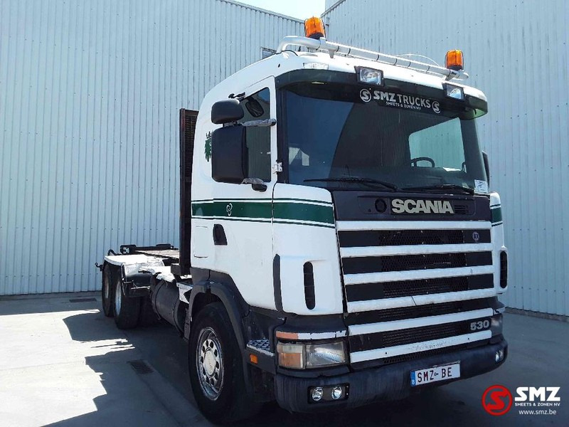 Scania 144 530 6x4 manual pump - 드롭사이드/ 플랫베드 트럭 : 사진 1 Scania 144 530 6x4 manual pump - 드롭사이드/ 플랫베드 트럭 : 사진 1