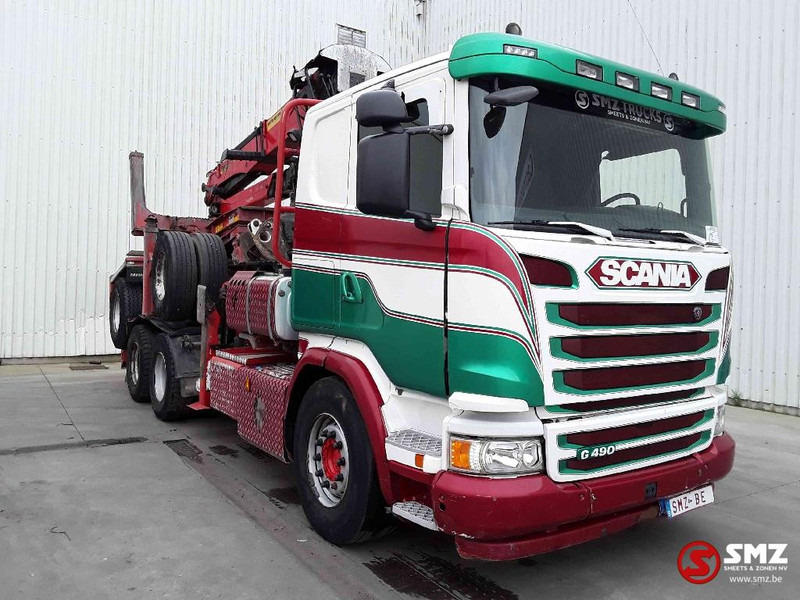 Scania G 490 +palfinger s 3000l82/faymonville - 트랙터 유닛 : 사진 1 Scania G 490 +palfinger s 3000l82/faymonville - 트랙터 유닛 : 사진 1