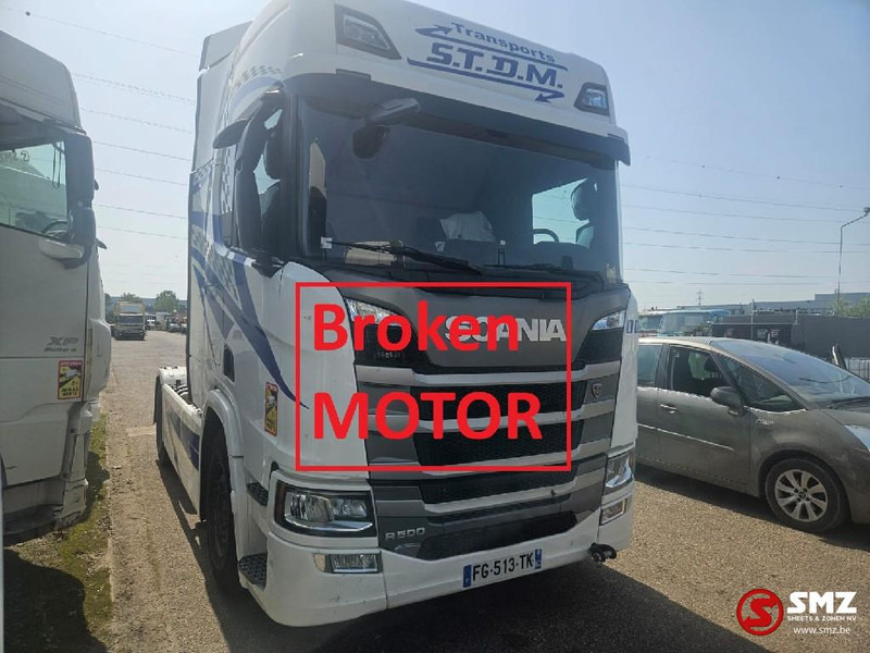 Scania R 500 MOTOR Dammage motorschaden - 트랙터 유닛 : 사진 1 Scania R 500 MOTOR Dammage motorschaden - 트랙터 유닛 : 사진 1