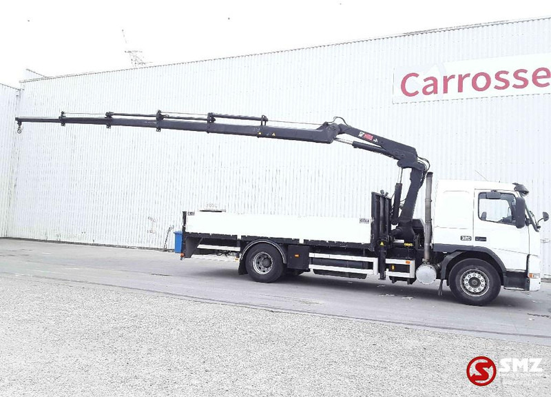 Volvo FM 10 hiab 115/5 - 드롭사이드/ 플랫베드 트럭, 크레인 트럭 : 사진 4 Volvo FM 10 hiab 115/5 - 드롭사이드/ 플랫베드 트럭, 크레인 트럭 : 사진 4