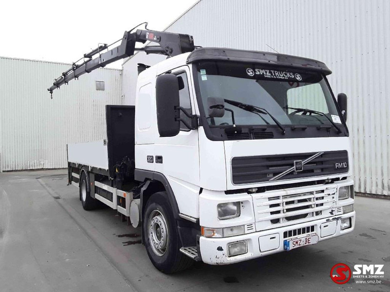 Volvo FM 10 hiab 115/5 - 드롭사이드/ 플랫베드 트럭, 크레인 트럭 : 사진 1 Volvo FM 10 hiab 115/5 - 드롭사이드/ 플랫베드 트럭, 크레인 트럭 : 사진 1