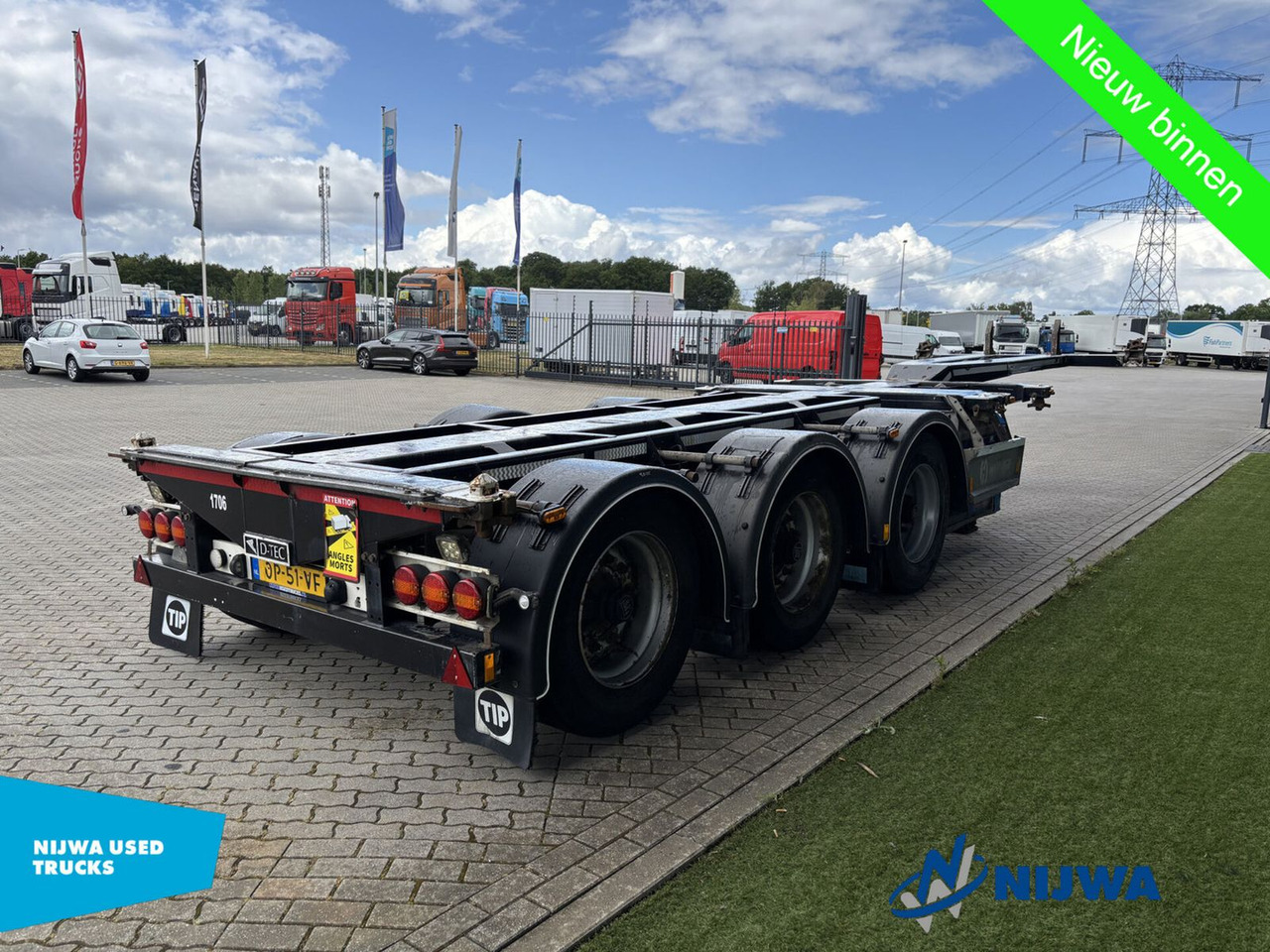 D-TEC FLEXITRAILER 20-30-40-45 ft containers + Genset - 컨테이너 운반 장치/ 스와프 보디 세미 트레일러 : 사진 3 D-TEC FLEXITRAILER 20-30-40-45 ft containers + Genset - 컨테이너 운반 장치/ 스와프 보디 세미 트레일러 : 사진 3