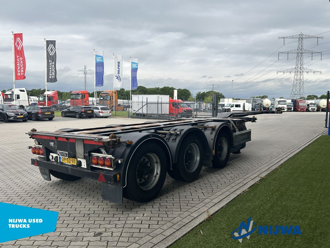 D-TEC FLEXITRAILER 20-30-40-45 ft containers + Genset - 컨테이너 운반 장치/ 스와프 보디 세미 트레일러 : 사진 4 D-TEC FLEXITRAILER 20-30-40-45 ft containers + Genset - 컨테이너 운반 장치/ 스와프 보디 세미 트레일러 : 사진 4