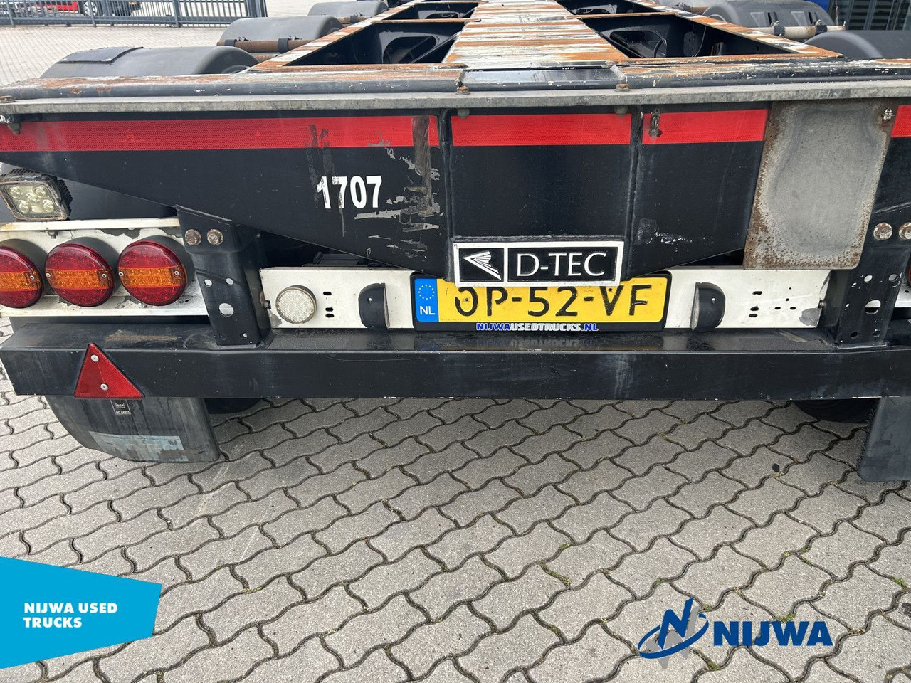 D-TEC FLEXITRAILER 20-30-40-45 ft containers + Genset - 컨테이너 운반 장치/ 스와프 보디 세미 트레일러 : 사진 5 D-TEC FLEXITRAILER 20-30-40-45 ft containers + Genset - 컨테이너 운반 장치/ 스와프 보디 세미 트레일러 : 사진 5