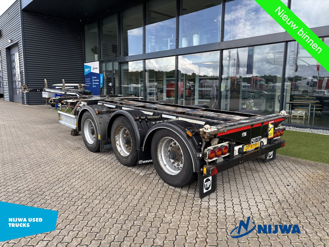 D-TEC FLEXITRAILER 20-30-40-45 ft containers + Genset - 컨테이너 운반 장치/ 스와프 보디 세미 트레일러 : 사진 4 D-TEC FLEXITRAILER 20-30-40-45 ft containers + Genset - 컨테이너 운반 장치/ 스와프 보디 세미 트레일러 : 사진 4