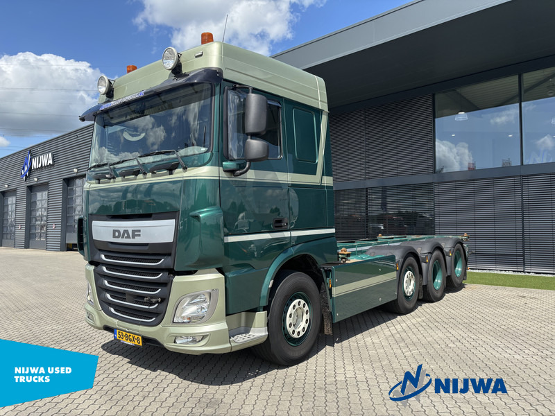 DAF XF 460 8x2 20ft container systeem - 컨테이너 운반 장치/ 스와프 보디 트럭 : 사진 1 DAF XF 460 8x2 20ft container systeem - 컨테이너 운반 장치/ 스와프 보디 트럭 : 사진 1