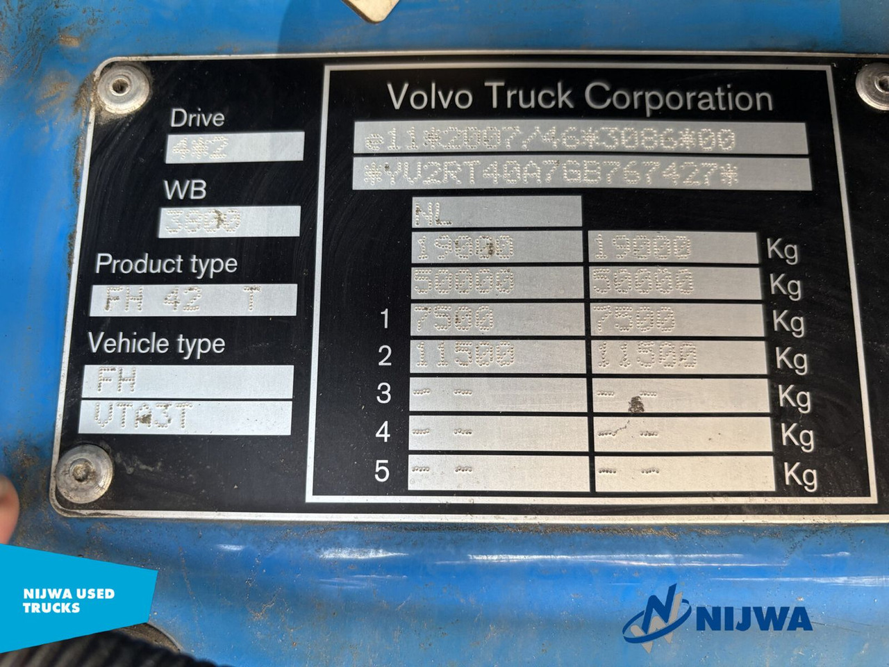 트랙터 유닛 Volvo FH 500 4x2 X-Low + BLIS : 사진 9