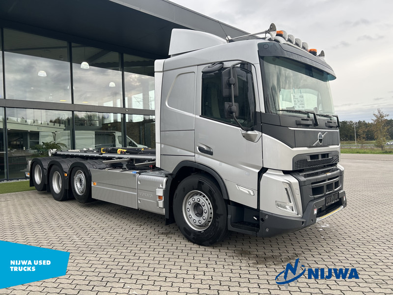 Volvo FMX 540 8x2 Hyva Haakarm + Vangmuil - 후크 리프트 트럭 : 사진 2 Volvo FMX 540 8x2 Hyva Haakarm + Vangmuil - 후크 리프트 트럭 : 사진 2