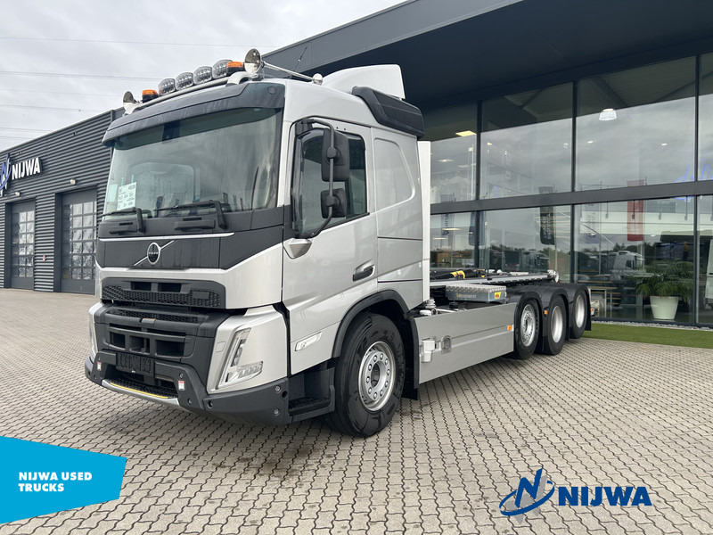 Volvo FMX 540 8x2 Hyva Haakarm + Vangmuil - 후크 리프트 트럭 : 사진 1 Volvo FMX 540 8x2 Hyva Haakarm + Vangmuil - 후크 리프트 트럭 : 사진 1