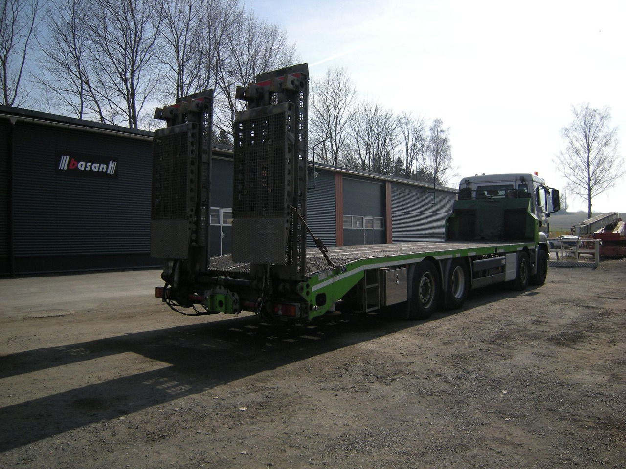 MAN 35.400, Zanner Plateau, Rampen, Winde - 견인 트럭 : 사진 2 MAN 35.400, Zanner Plateau, Rampen, Winde - 견인 트럭 : 사진 2