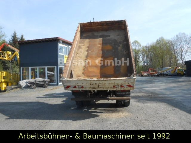 덤프트럭, 크레인 트럭 Mercedes-Benz MB 1717 AK Kipper Allrad mit Kran Atlas 100.1 : 사진 28