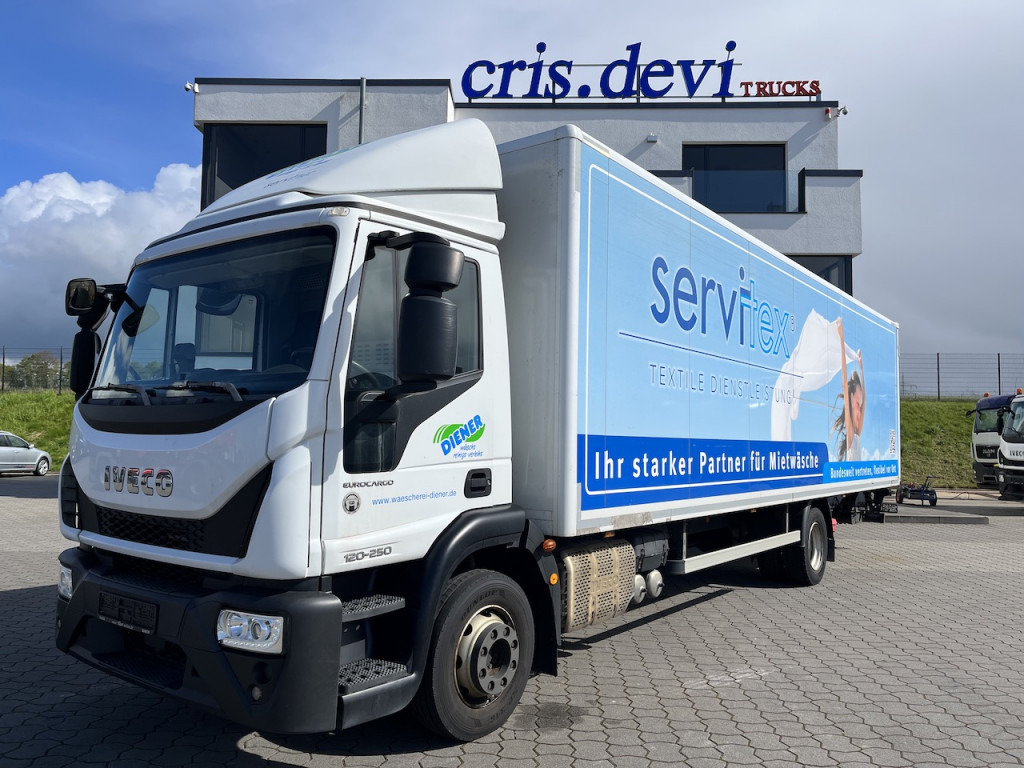 Iveco 120E25 Eurocargo 4x2 Koffer | Ladebordwand - 트럭 : 사진 1 Iveco 120E25 Eurocargo 4x2 Koffer | Ladebordwand - 트럭 : 사진 1