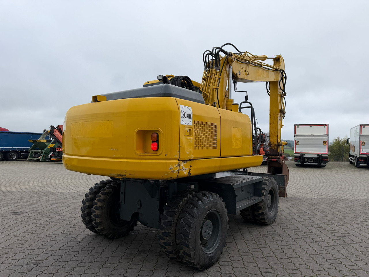 휠 굴삭기 Komatsu PW 180 - 7 : 사진 10 휠 굴삭기 Komatsu PW 180 - 7 : 사진 10