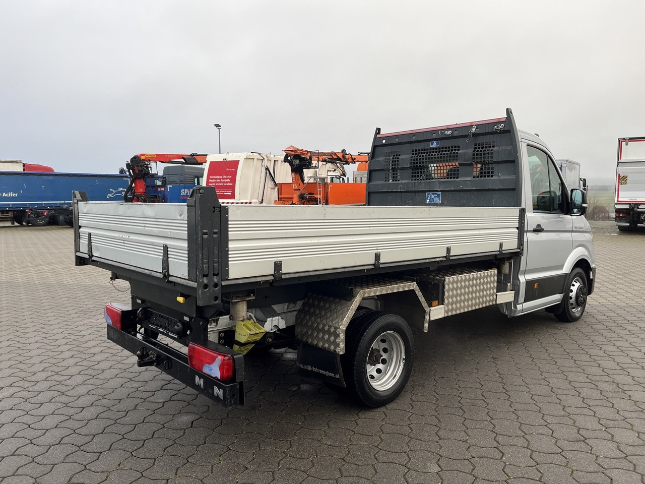 덤프 밴 MAN TGE 3.180 4x2 Zwillingsbereift : 사진 11 덤프 밴 MAN TGE 3.180 4x2 Zwillingsbereift : 사진 11