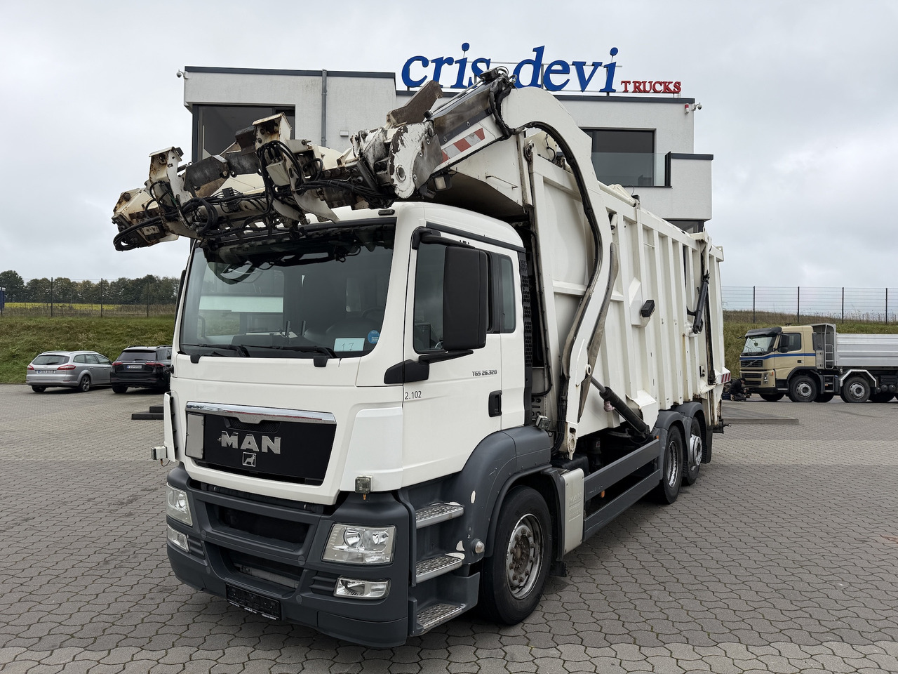 MAN TGS 26.320 6x2 BL Faun Frontlader - 쓰레기차 : 사진 1 MAN TGS 26.320 6x2 BL Faun Frontlader - 쓰레기차 : 사진 1
