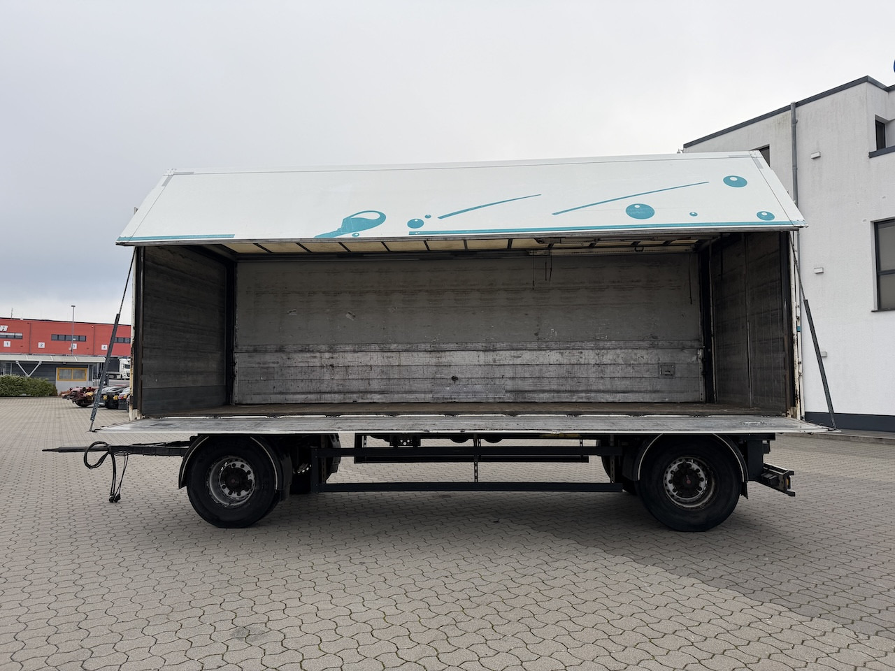 Orten PRASQ18 Getränke 7,30 m - 밀폐형 박스 트레일러 : 사진 5 Orten PRASQ18 Getränke 7,30 m - 밀폐형 박스 트레일러 : 사진 5