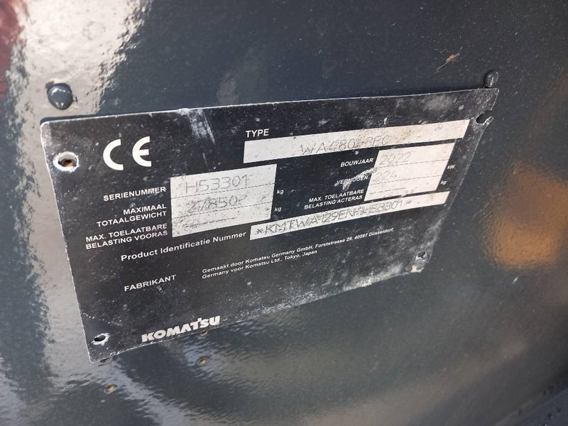 Komatsu WA480-8E0 - 휠 로더 : 사진 2 Komatsu WA480-8E0 - 휠 로더 : 사진 2