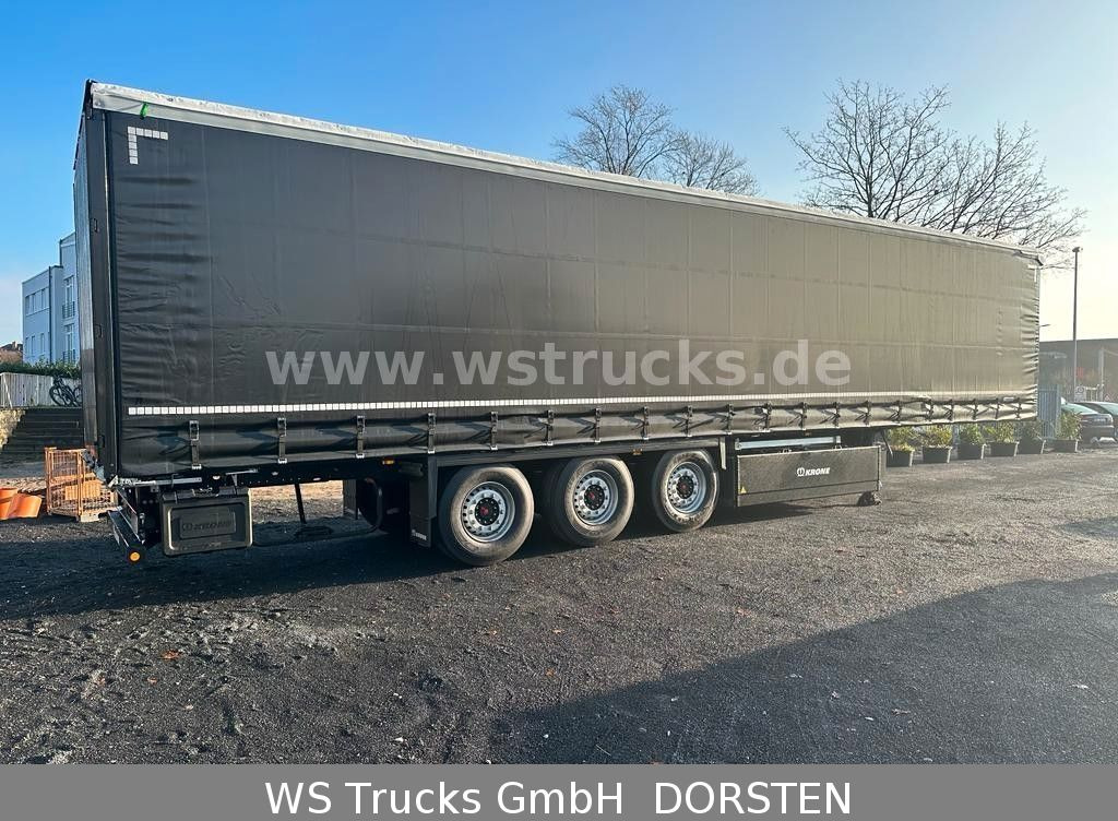 Krone Planauflieger SDP 27 Edscha, Rungen, SAF Achsen - 커튼사이더 세미 트레일러 : 사진 2 Krone Planauflieger SDP 27 Edscha, Rungen, SAF Achsen - 커튼사이더 세미 트레일러 : 사진 2