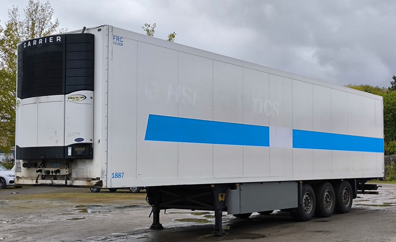 Schmitz Cargobull SKO 24 Kühlauflieger | Rohrbahn Vector 1850Mt - 냉동 세미 트레일러 : 사진 2 Schmitz Cargobull SKO 24 Kühlauflieger | Rohrbahn Vector 1850Mt - 냉동 세미 트레일러 : 사진 2