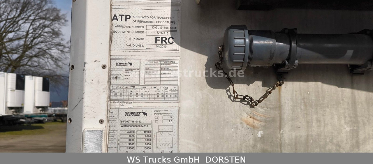 Schmitz Cargobull SKO 24 Kühlauflieger Vector 1550 Strom/Diesel - 밀폐형 박스 세미 트레일러 : 사진 5 Schmitz Cargobull SKO 24 Kühlauflieger Vector 1550 Strom/Diesel - 밀폐형 박스 세미 트레일러 : 사진 5