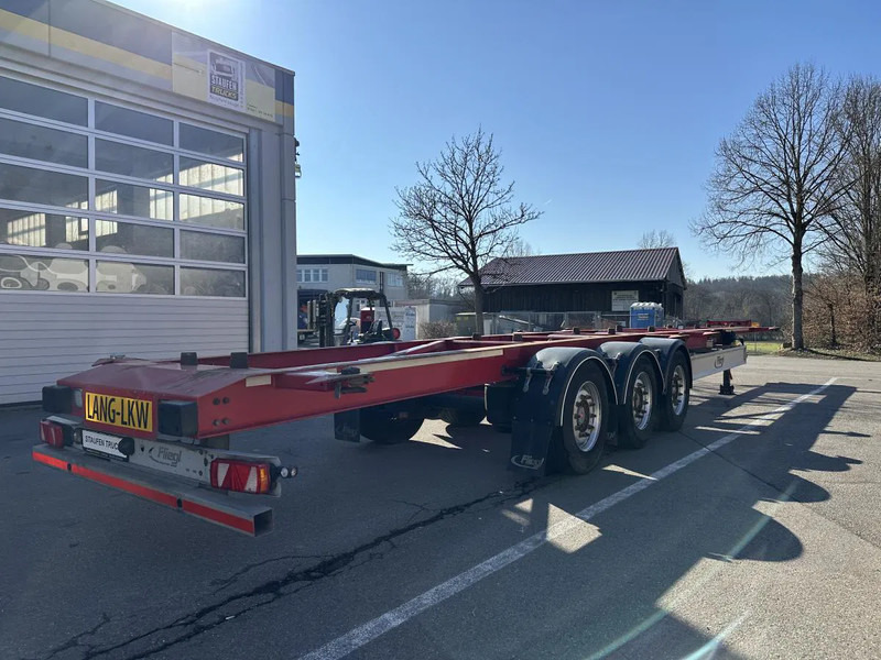 Fliegl 15 m extralang.Containerchassis f. 2 Wechselbrücke 15 m extralang.Containerchassis f. 2 Wechselbrücken - 컨테이너 운반 장치/ 스와프 보디 세미 트레일러 : 사진 5 Fliegl 15 m extralang.Containerchassis f. 2 Wechselbrücke 15 m extralang.Containerchassis f. 2 Wechselbrücken - 컨테이너 운반 장치/ 스와프 보디 세미 트레일러 : 사진 5
