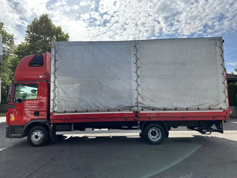MAN TGL 8.180 FBL Plane langes Haus Topsleeper Klima - 커튼 사이드 밴 : 사진 2 MAN TGL 8.180 FBL Plane langes Haus Topsleeper Klima - 커튼 사이드 밴 : 사진 2