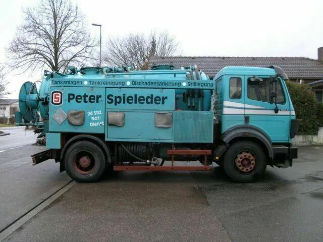 Mercedes-Benz ASSMANN SAUG SPÜL A3 TANK +KOMBIFZ f. Diesel/ Heizöl - 진공 흡입 트럭 : 사진 3 Mercedes-Benz ASSMANN SAUG SPÜL A3 TANK +KOMBIFZ f. Diesel/ Heizöl - 진공 흡입 트럭 : 사진 3